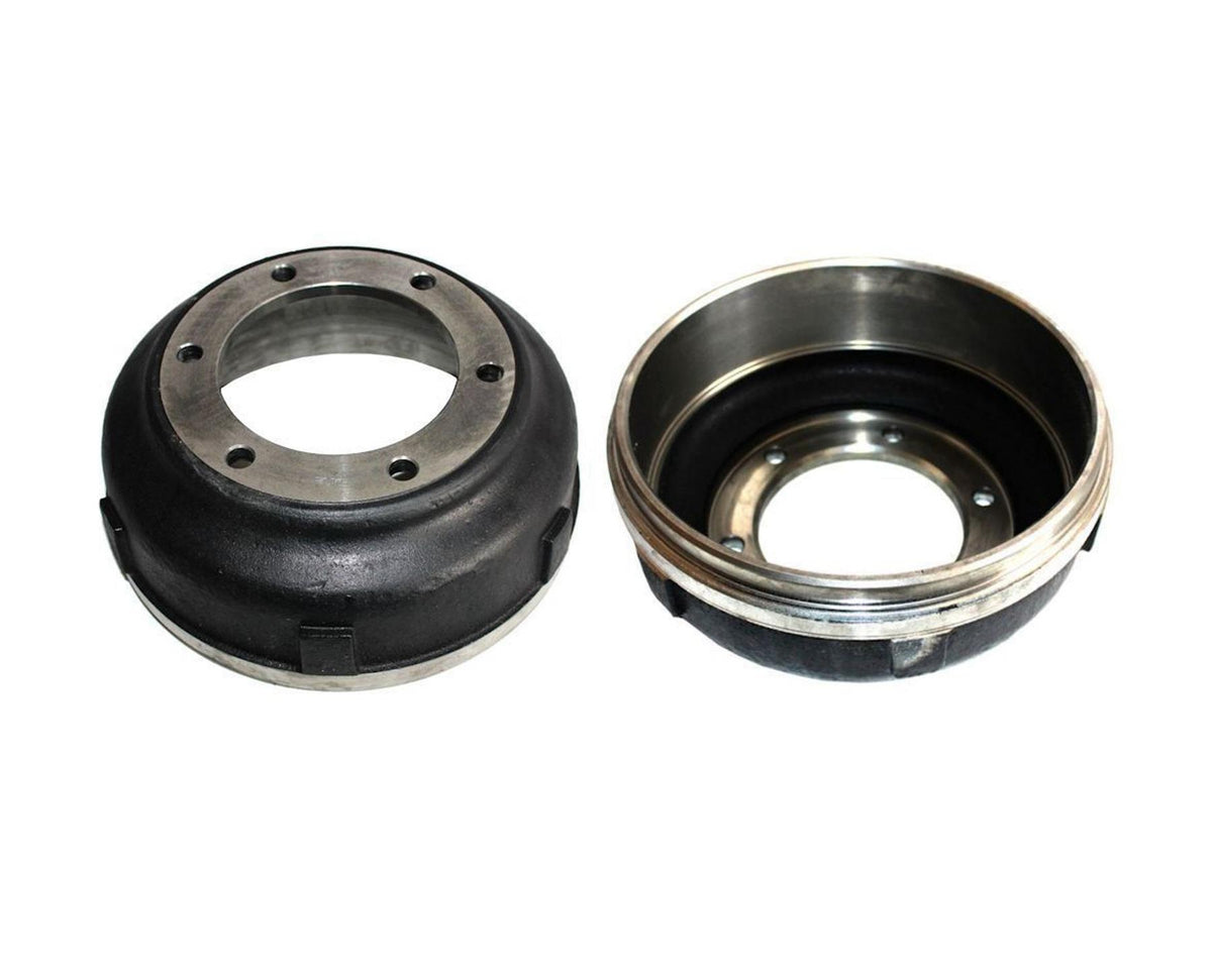 Ford Transit 2.4 Rwd Mk6 Brake Drums 00-06 Twin Wheel 6 Stud Pair