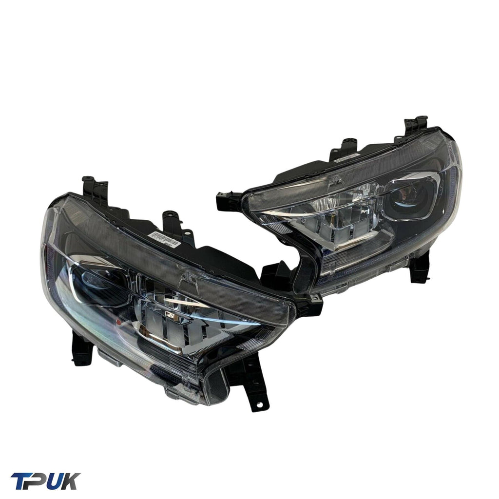 Headlight Pair For Ford Ranger 2.0 2018-2022 Jb3B13E015Aa Jb3B13E014Aa