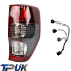 RIGHT BLACK REAR LIGHT LENS BULBS FOR FORD RANGER 2006-2019 OFF DRIVERS SIDE