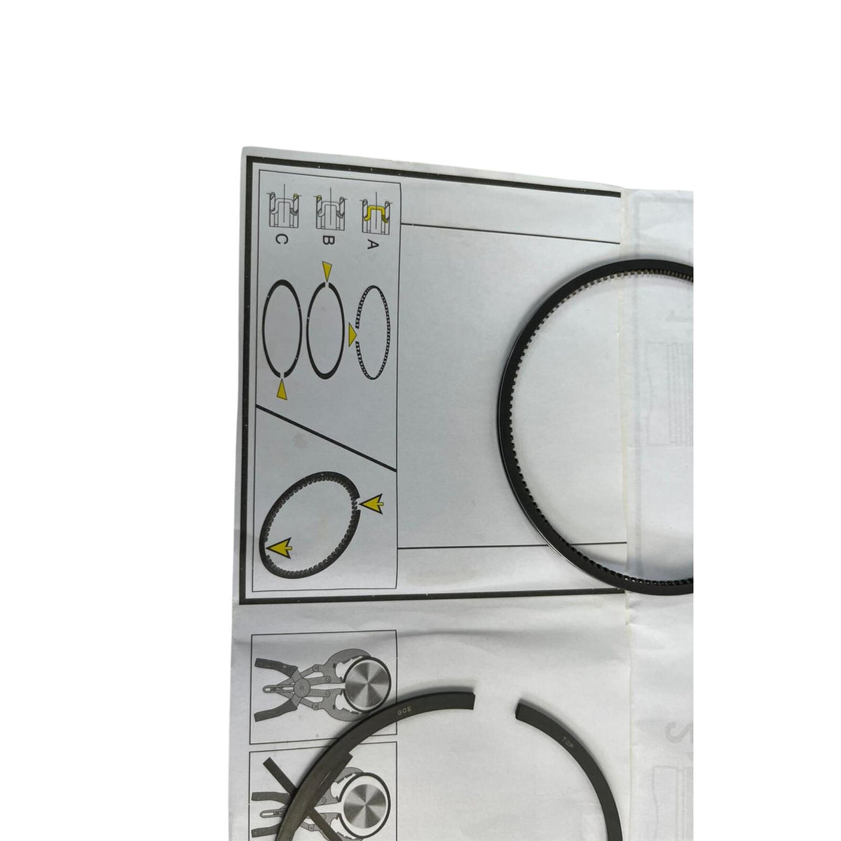 Piston Rings Set For Volvo S60 S80 V70 Xc70 Xc90 2.4 D 2001-2010 08-139800-00