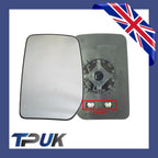 Ford Transit Mk6 Mk7 Heated Electric Left Mirror Glass 2000-2014 Passenger Side