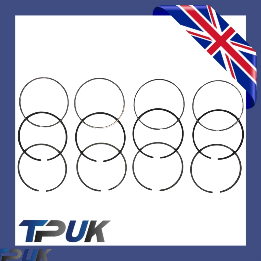 Ford Transit Mk6 Mk7 2.4 Piston Rings Full Set 2X2X2 Tx2 Defender 12 Pcs