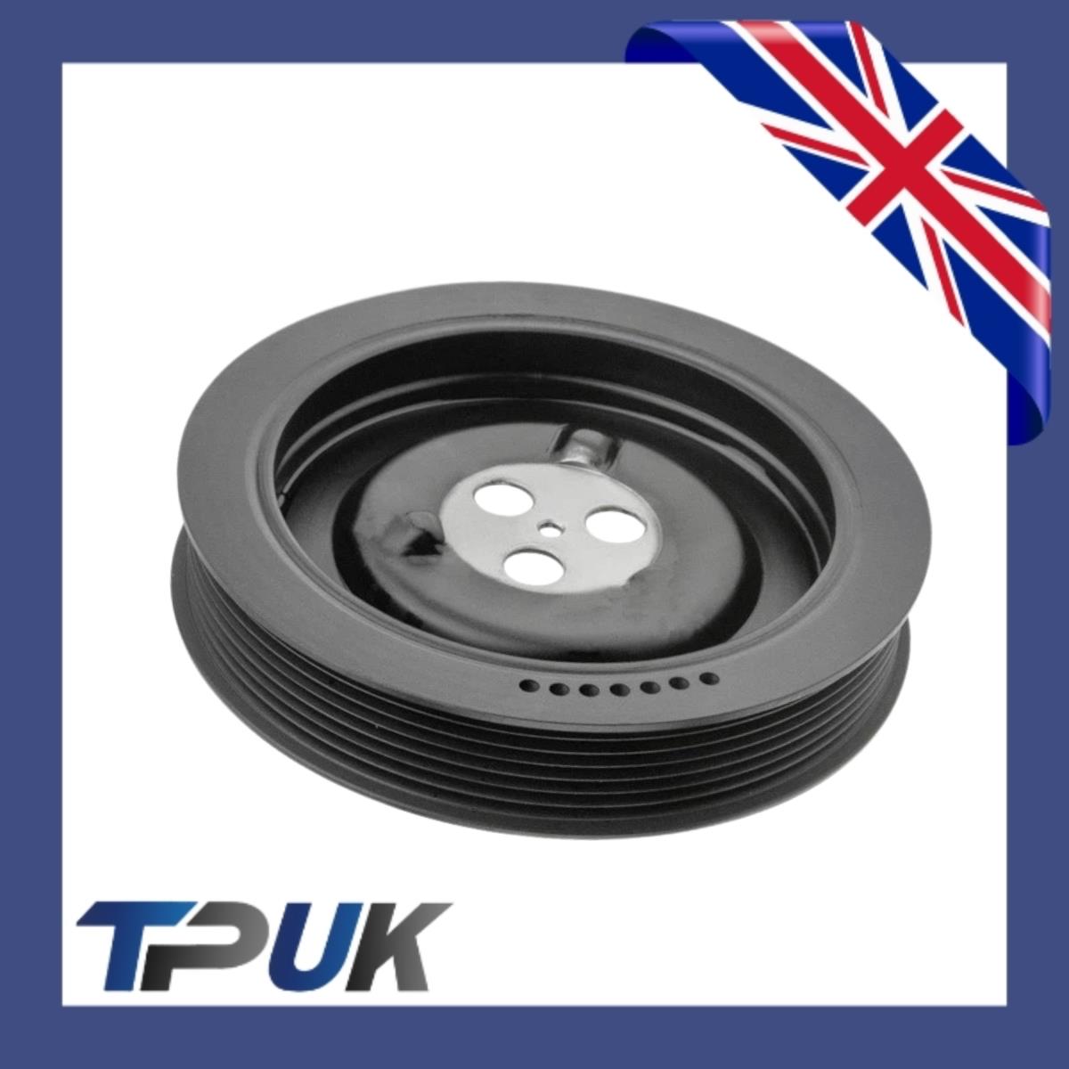 Ford Transit Mk6 Crankshaft Pulley 2000-2006 2.4 Rwd Lti London Taxi Tx2