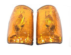 Ford Transit Mk8 2014 On. Wing Mirror Orange Indicator Lens Left And Right Side