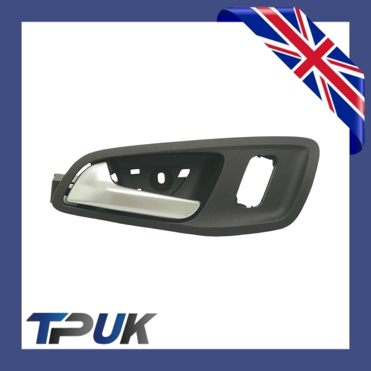 Ford Transit Mk8 + Transit Custom Inner Front Door Handle Left Side Chrome Type
