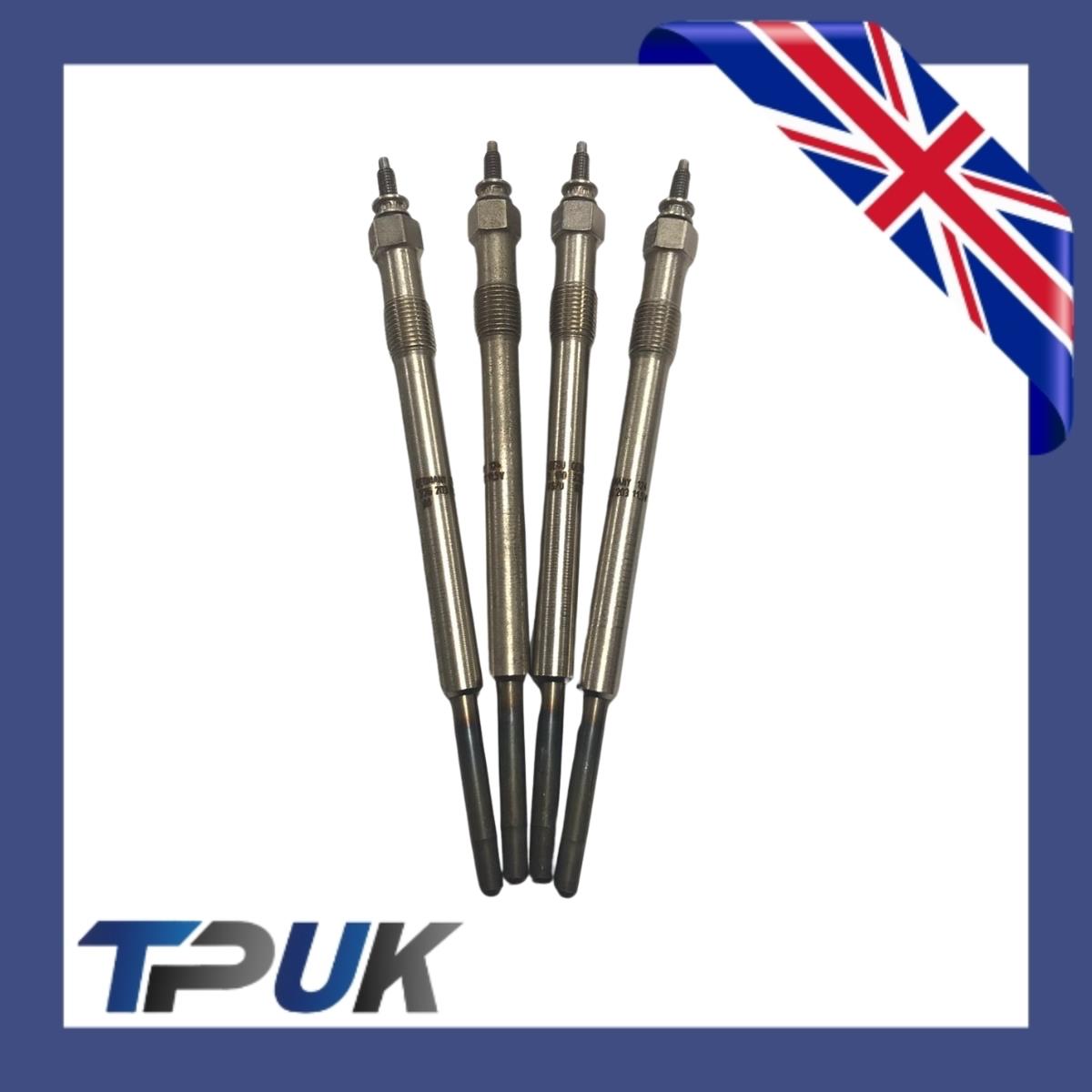 Used Glow Plugs For Ford Transit Mk6 Mk7 Mondeo Mk3 2.0 2.2 2.4 2000 On Set Of 4