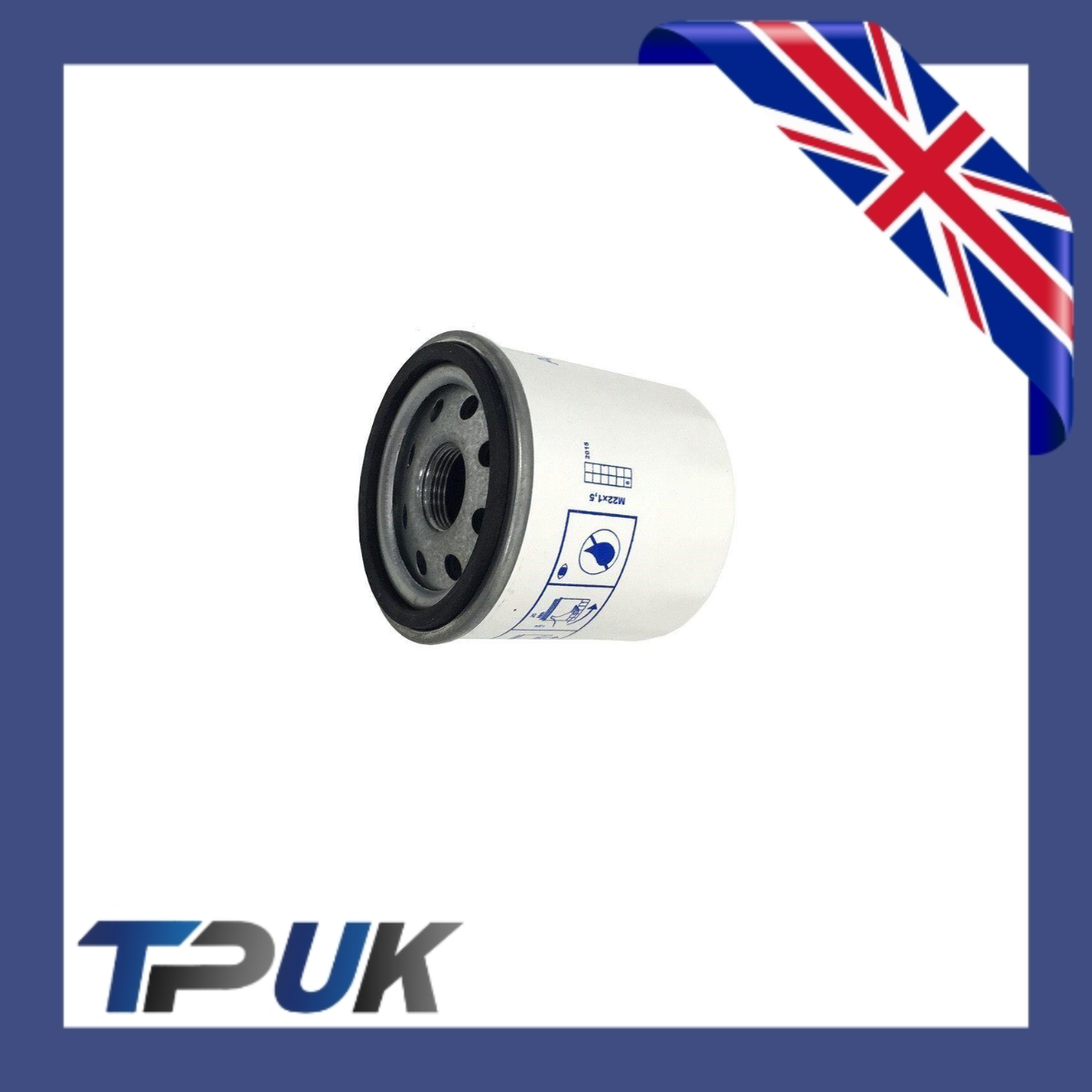 Transit Mk7 Mk8 Oil Filter 2.4 2.2 Defender Relay Boxer 2012 Onwards Tdci Metal