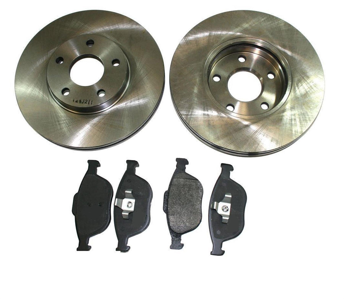 FORD TRANSIT CONNECT FRONT BRAKE PADS AND 2 DISCS