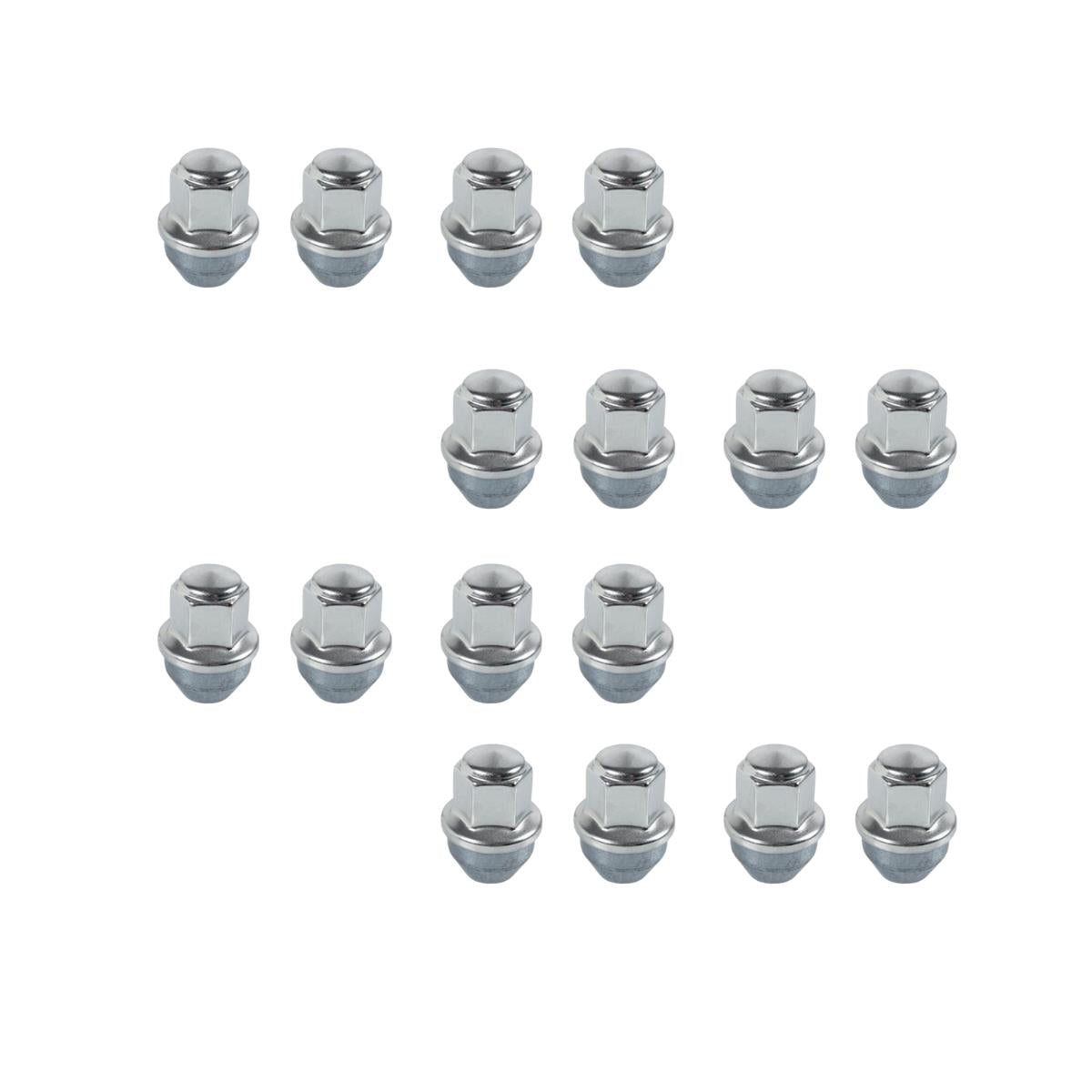Stainless Steel Wheel Nuts For Ford Transit Custom 1.0 2.0 2.2 2012 On M14X1.5