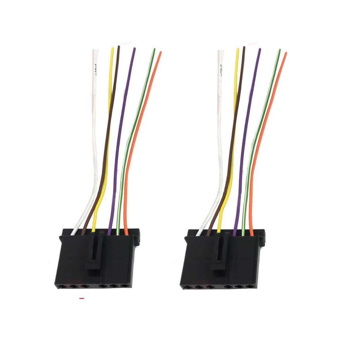 2 X Ford Transit Mk6 Mk7 Rear Light Bulb Holder Wire Loom Cable Connector Plug