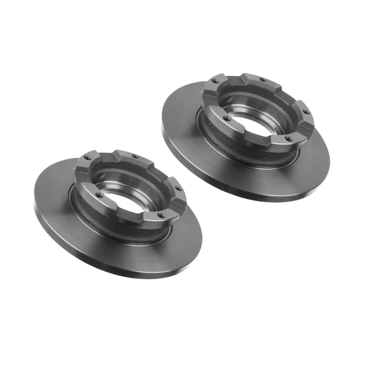 Rear Brake Discs For Ford Transit 2.2 Fwd 2006-2014 Mk7 Pair Left Right