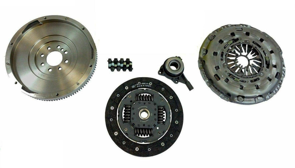 Solid Flywheel Clutch Kit For Ford Transit 2.4 6 Speed Mk7 With Slave Cylinder