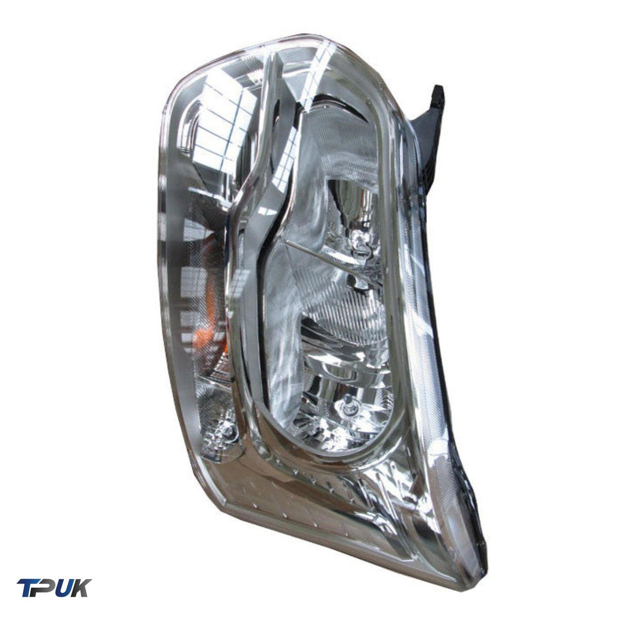 Front Left Headlight For Ford Transit Mk8 2.0 2.2 2013 On Lhd In Silver 1865209