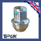 Ford Transit Mk8 Custom Set Of 12 Wheel Nuts Stainless Steel Cap 2012 On M14X1.5