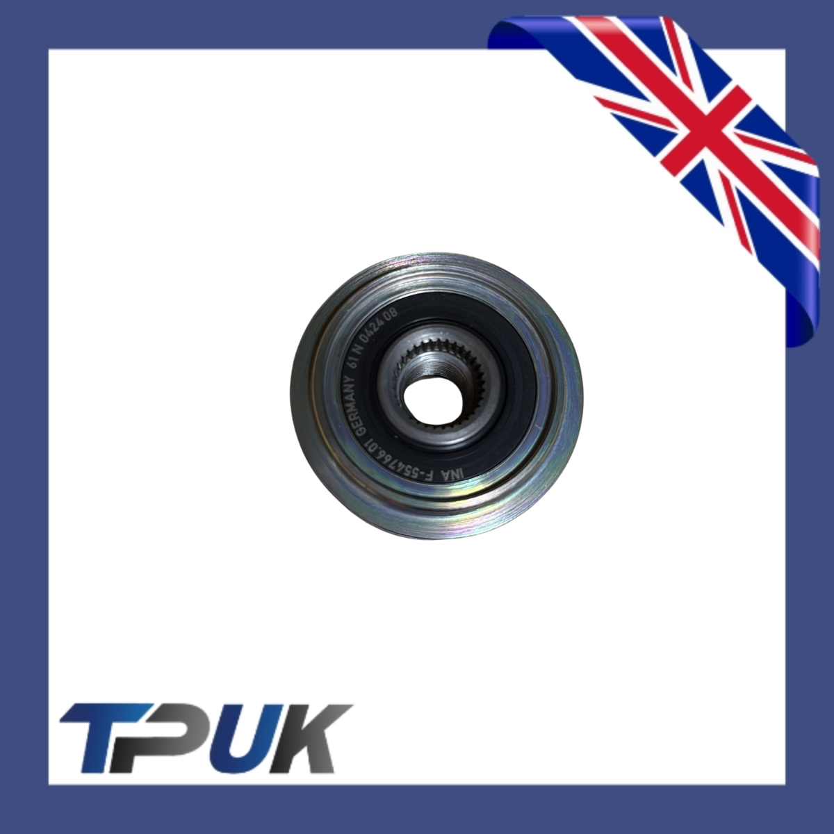 Ford Transit Mk7 Mk8 Alternator Pulley 2.2 Fwd Citroen Relay Peugeot Boxer 6 Ridge