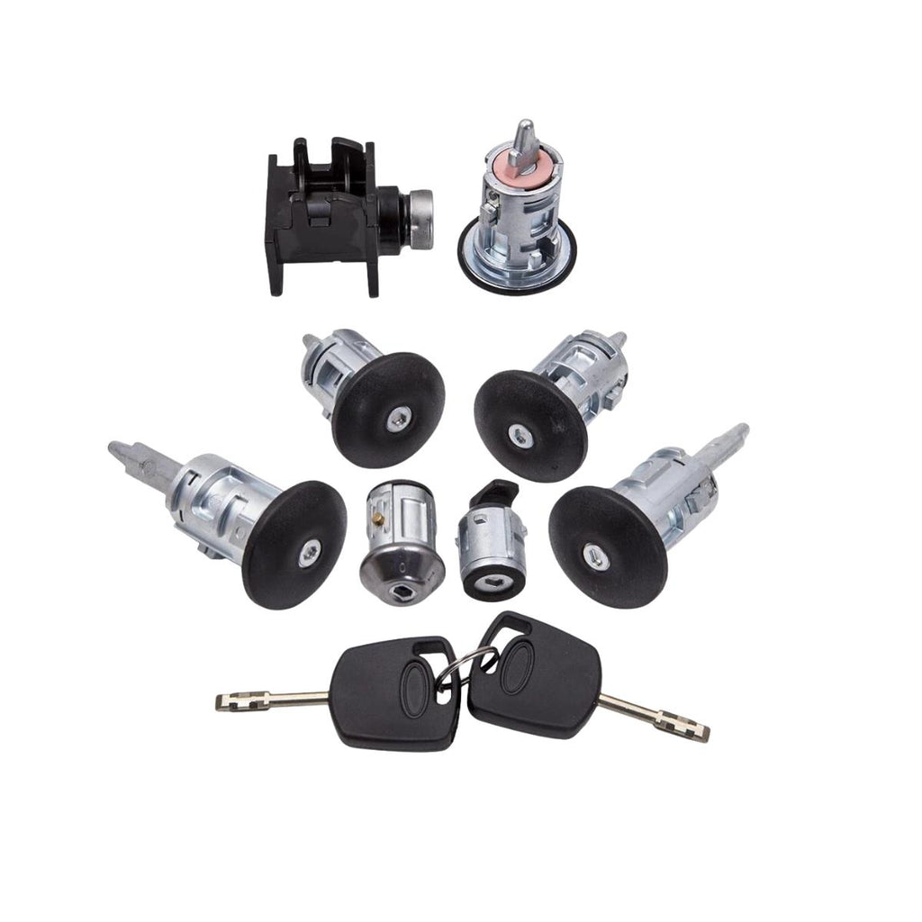 Ford Transit Connect Lock Set 2002 - 2007 With Bonnet Fuel Door Lock Brand New