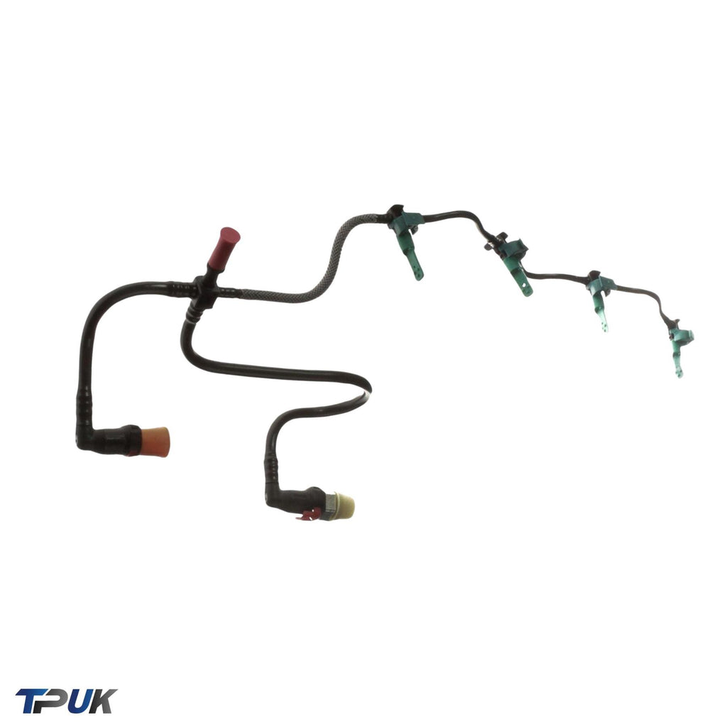 Fuel Injector Return Pipe Leak Off For Ford Transit 2.2 Fwd Mk7 With Clips