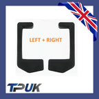 Ford Transit Mk6 Mk7 Mk8 Left Right Pair Pick Up Chassis Tipper Rear Bumper Cap