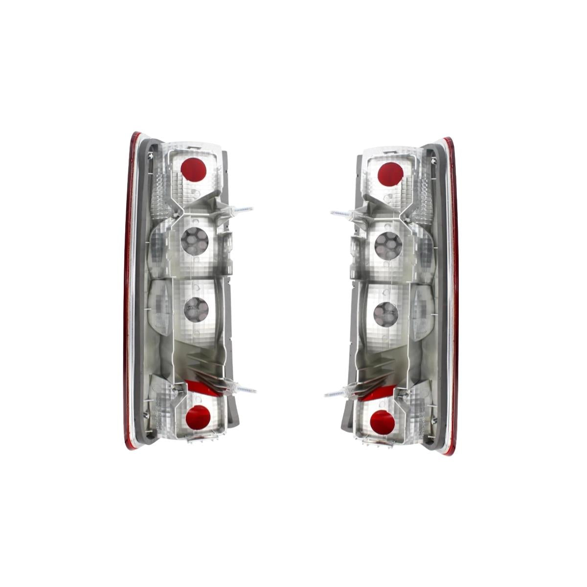 Transit Connect Rear Lamp Lens Light 2009 On Mk2 Right + Left OS+NS Pair (2)