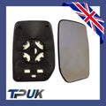Front Door Wing Mirror Glass Ford Transit Mk6 Mk7 2000-2014 Drivers Right Side