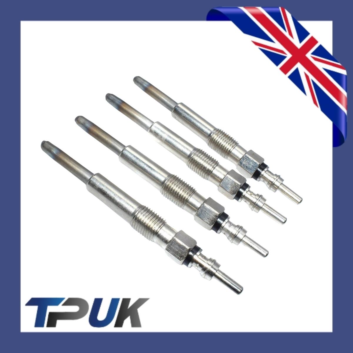 Glow Plugs For Seat Alhambra Ibiza Terra Inca Toledo 1.3 1.4 1.9 1991-2010 Per 4