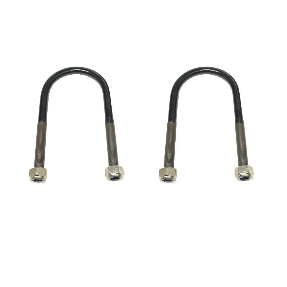 Ford Transit Mk7 Mk8  Pair U Bolt & Nuts 3 4 5 Leaf Spring 75Mm Wide Per 2