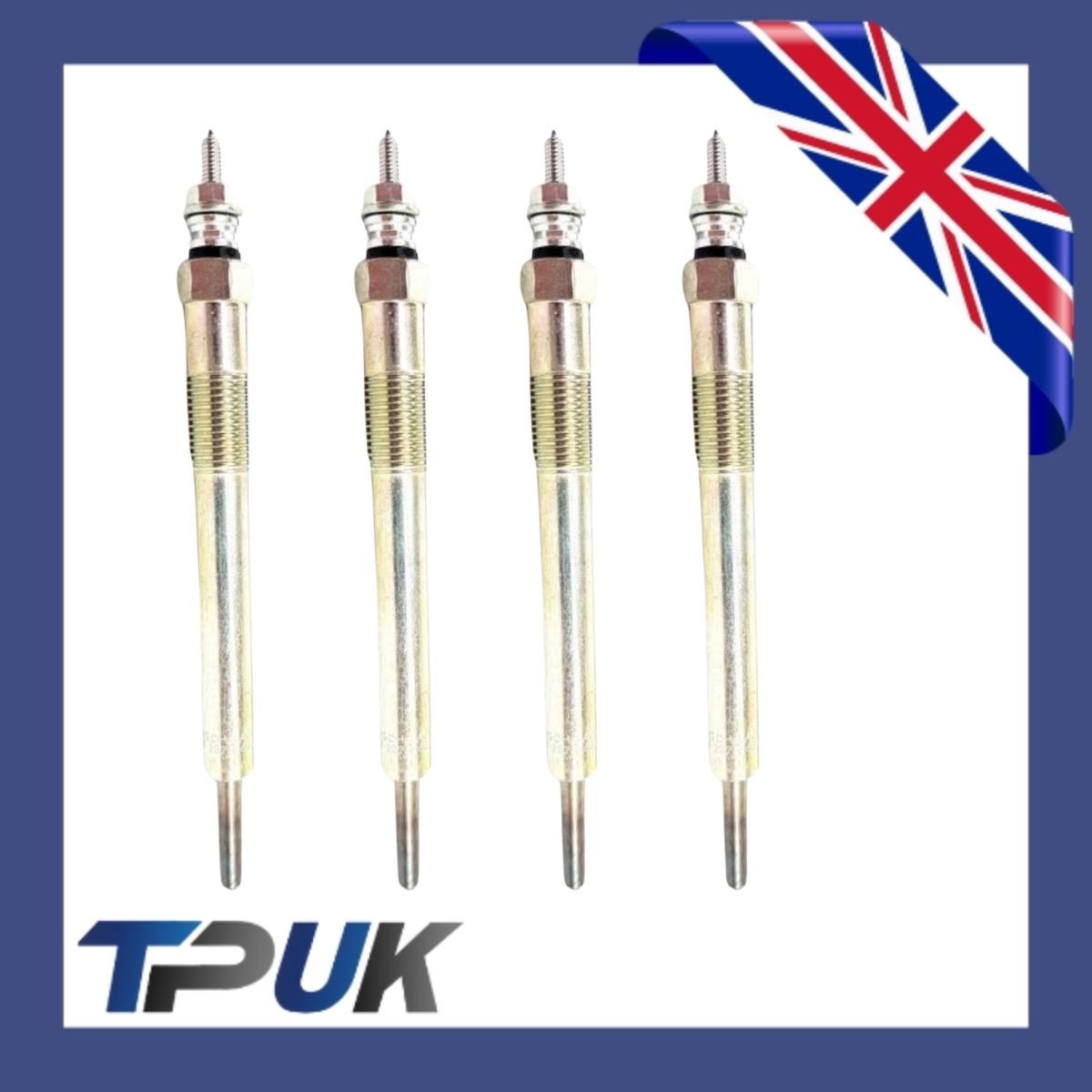 Glow Plugs For Opel Campo Frontera 2.5 2.8 1991-2001 Per 4 1214323 94133759