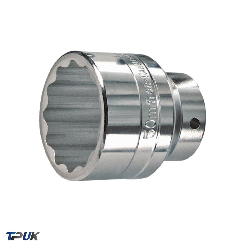 Laser Bi-Hex Socket 3/4"D 50Mm 1907 For Ford Transit Hub 1907 Chrome