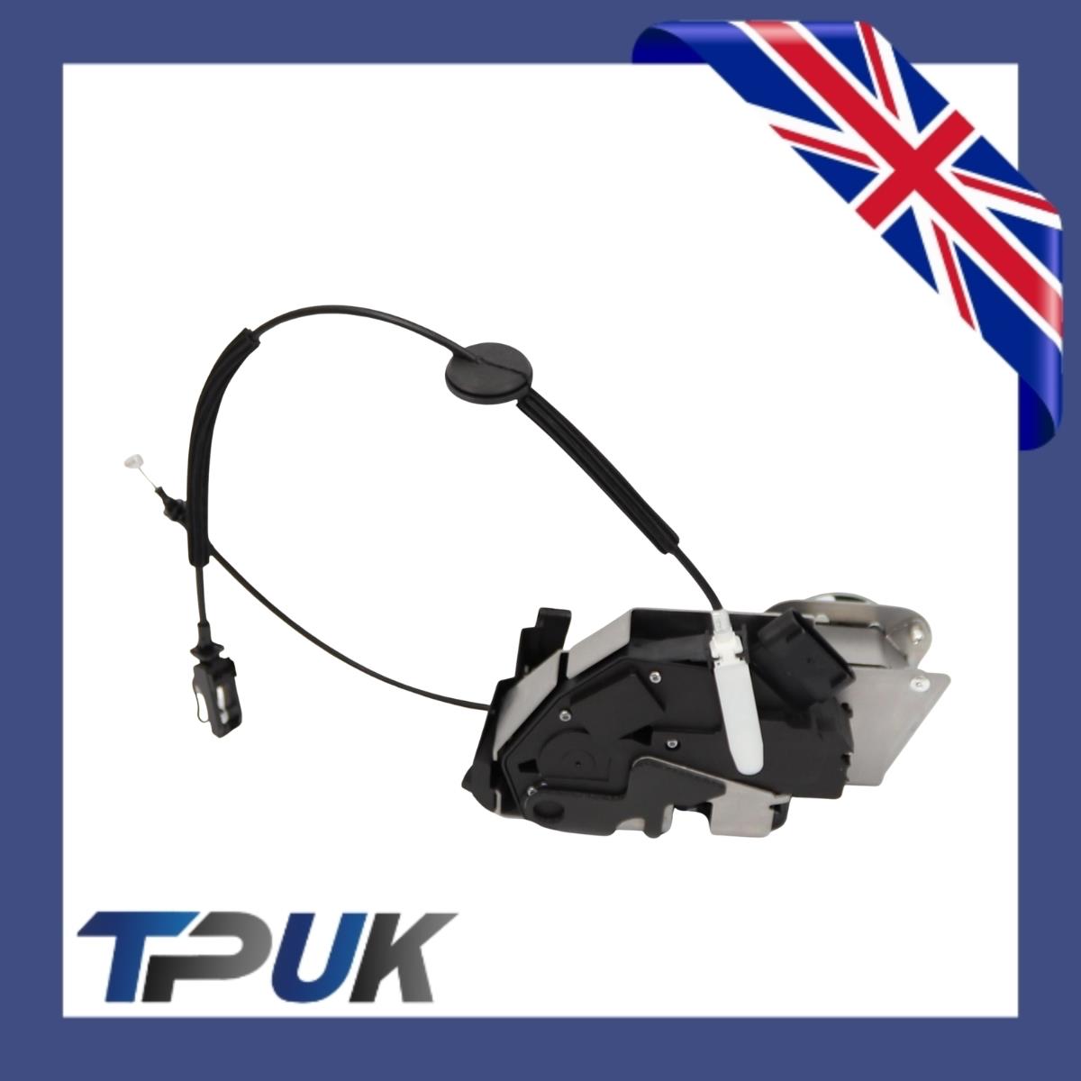 Front Left Door Lock Mechanism With Cables For Ford Transit Custom 2012 On Latch