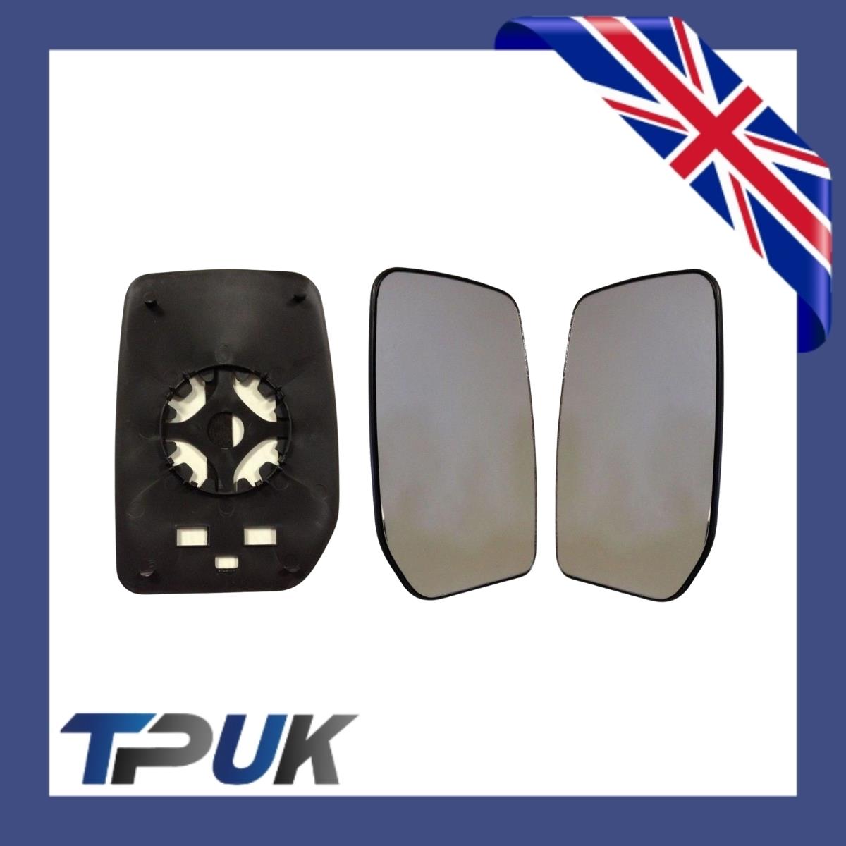 A Pair Of Door Wing Mirror Glass Ford Transit Mk6 Mk7 2000-2014 Right & Left
