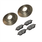 Rear Brake Discs Pads For Transit 2.3 Rwd Petrol Mk7 Tdci 2007 On 1488311