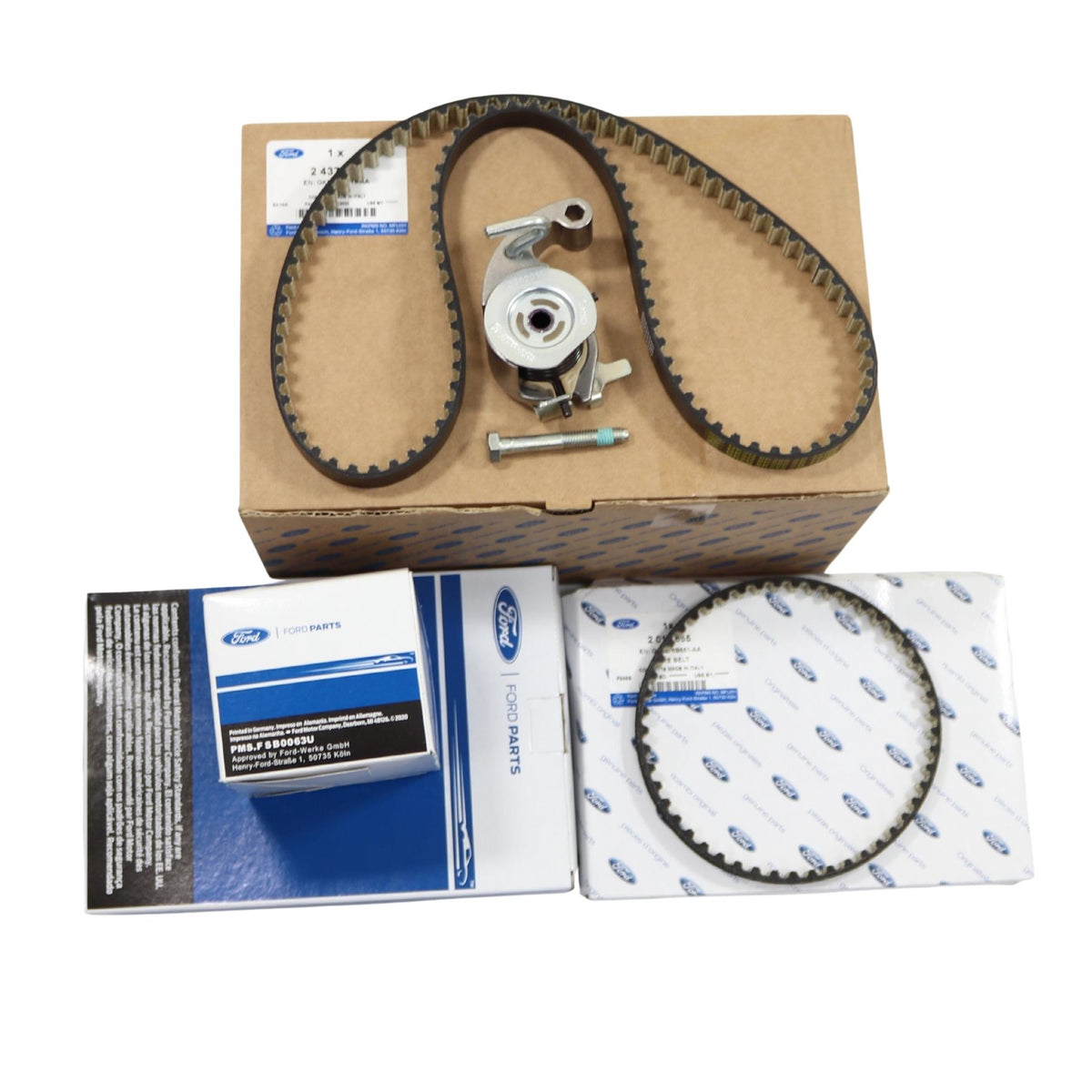 Timing Cam Belt Kit With Oil Pump Belt Ford Transit Mk8 Custom 2.0 Ecoblue 2016 On