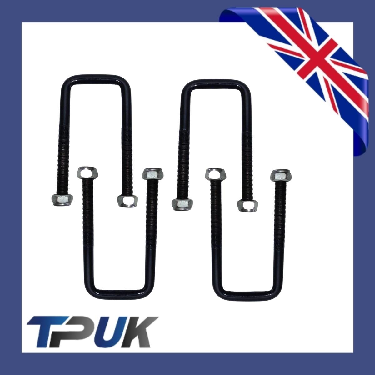 Ford Transit Leaf Spring U Bolt Mk5 94-00 For 3.4.5 Leaf Springs Full Set Of 4