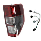 RIGHT BLACK REAR LIGHT LENS BULBS FOR FORD RANGER 2006-2019 OFF DRIVERS SIDE