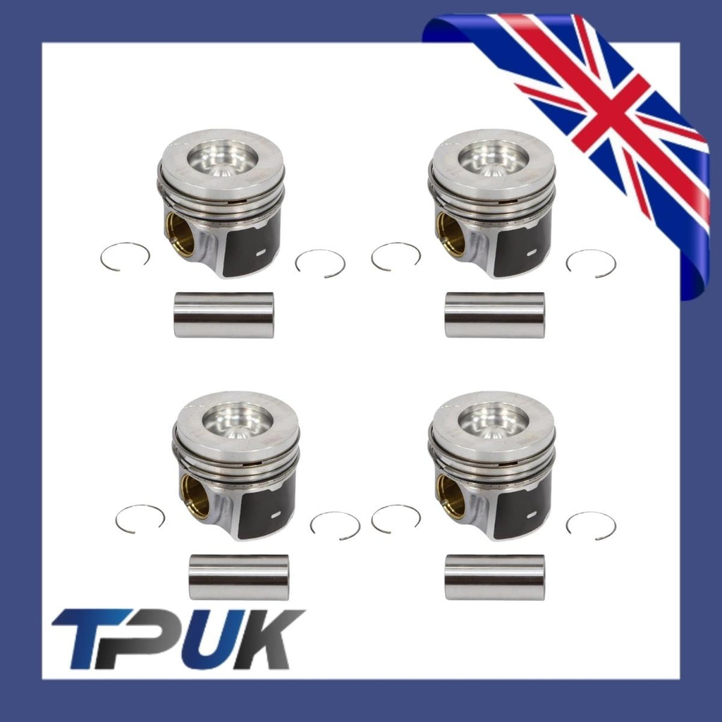Pistons For Ford Transit Custom Galaxy 2.0 Ecoblue 2015 On 0.50Mm Oversize Per 4
