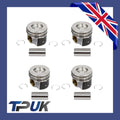 Pistons For Ford Transit Custom Galaxy 2.0 Ecoblue 2015 On 0.50Mm Oversize Per 4