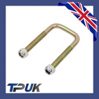 4 Leaf Spring U Bolts Ford Transit Mk4 Mk5 Mk6 1985-2006 Fits 1 To 3 Leaf Set