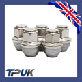 Ford Transit Mk8 Custom Set Of 5 Wheel Nuts Stainless Steel Cap 2012 On M14X1.5