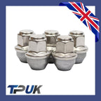 Ford Transit Mk8 Custom Set Of 5 Wheel Nuts Stainless Steel Cap 2012 On M14X1.5