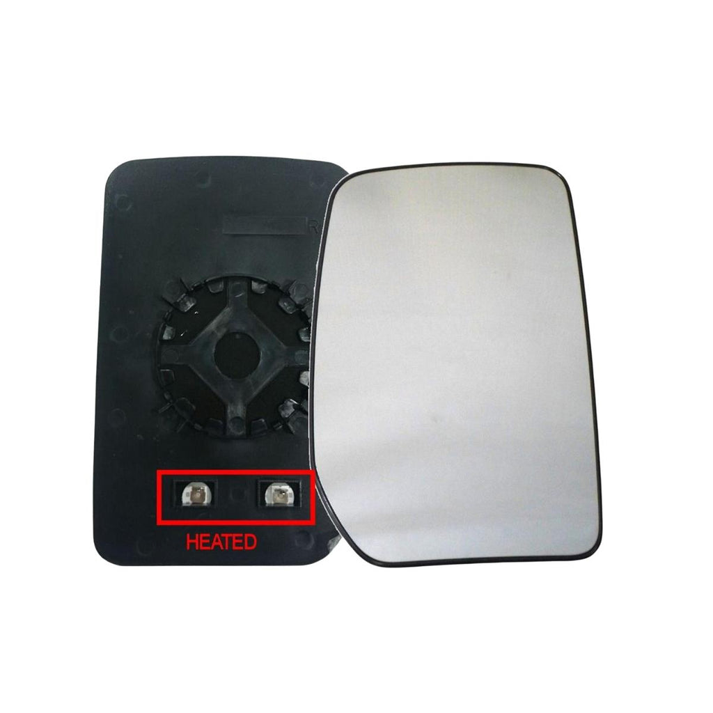 Ford Transit Mk6 Mk7 Right Hand Heated Electric Mirror Glass 2000 - 2014