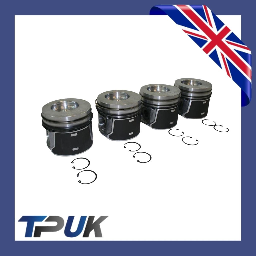 Ford Mondeo Mk4 Galaxy Smax Piston Pistons .50 Oversize 1.8 115/125Ps Set 4 Std