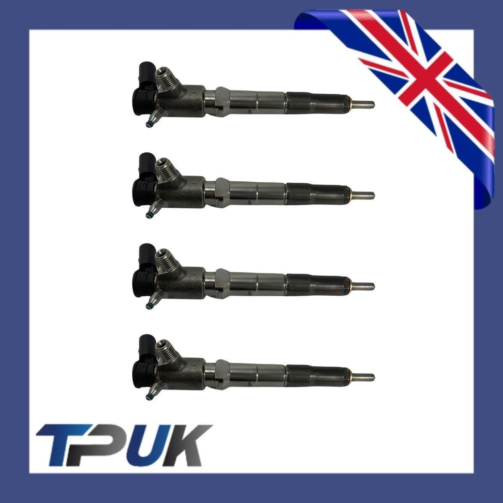 Fuel Injectors (4) For Ford Transit Custom Focus Ranger Mondeo 2.0 Ecoblue 15 On