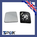 Front Door Mirror Glass Ford Transit Connect Manual Left N/S