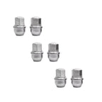 Ford Transit Mk8 Custom Set Of 5 Wheel Nuts Stainless Steel Cap 2012 On M14X1.5