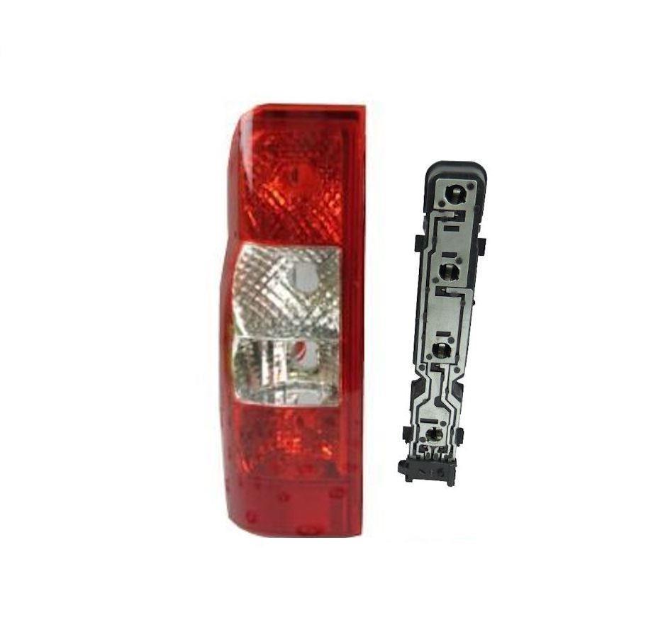 Ford Transit Van Mk7 Rear Light Lens Lamp Passenger Left Side With Bulb Holder