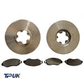 Brake Pads Discs For Ford Transit 2.3 Petrol Rwd 2000-2006 Full Set 4077636 294mm
