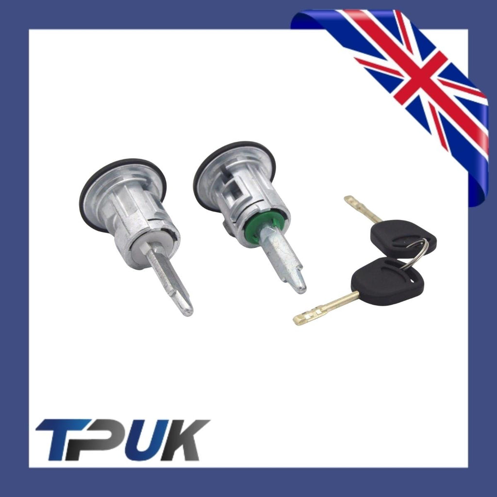 Ford Transit Mk6 Mk7 Front Door Lock Barrels Left Right 2 Keys Driver Passenger