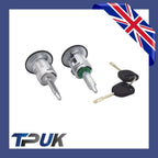 Ford Transit Mk6 Mk7 Front Door Lock Barrels Left Right 2 Keys Driver Passenger