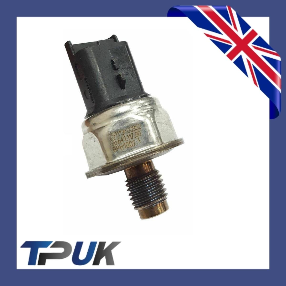 Ford Citroen Peugeot 1.6 1.4 Hdi Fuel Rail Pressure Sensor 9664111780 6Ph1002.1