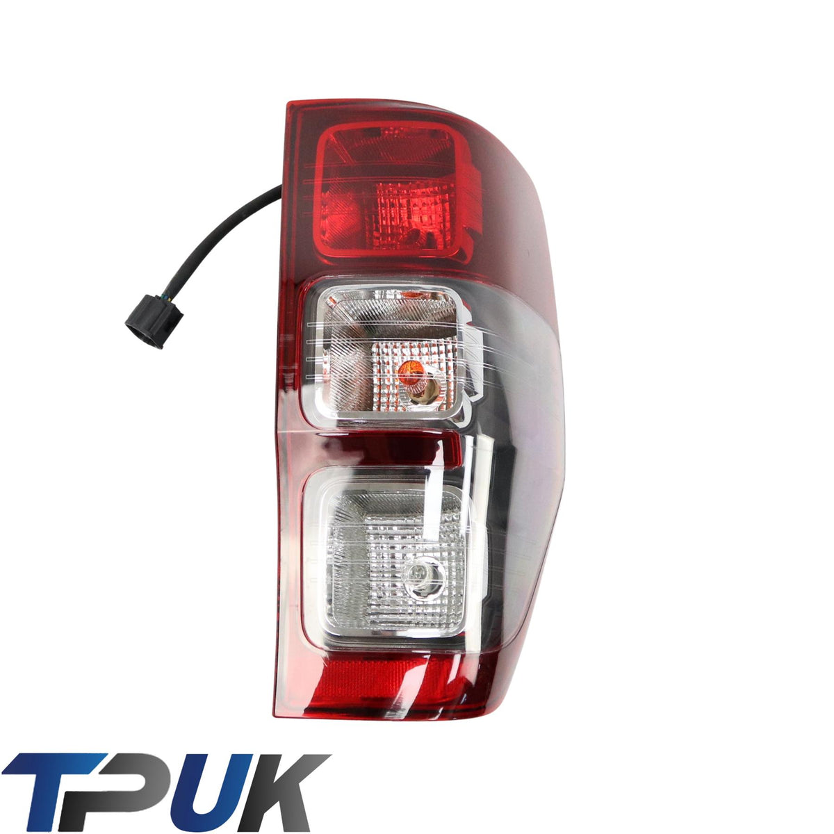 RIGHT BLACK REAR LIGHT LENS BULBS FOR FORD RANGER 2006-2019 OFF DRIVERS SIDE